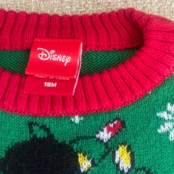 Toddler Mickey Mouse Christmas sweater from Disney - Picture 2 of 2